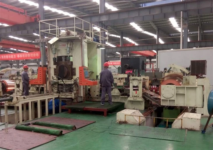 Carbon Steel 4 Hi hideghengergép